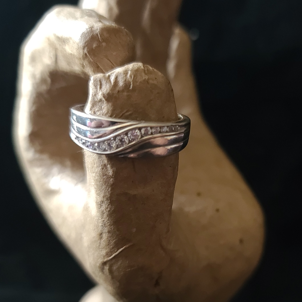 Gents Sterling Silver Wedding Ring